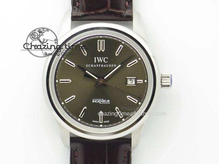 MIROTIME 0510 Popular Big Pilot Real PR IW502706 RG YLF 1:1 Best Edition Brown Dial On Calfskin Strap A 7223
